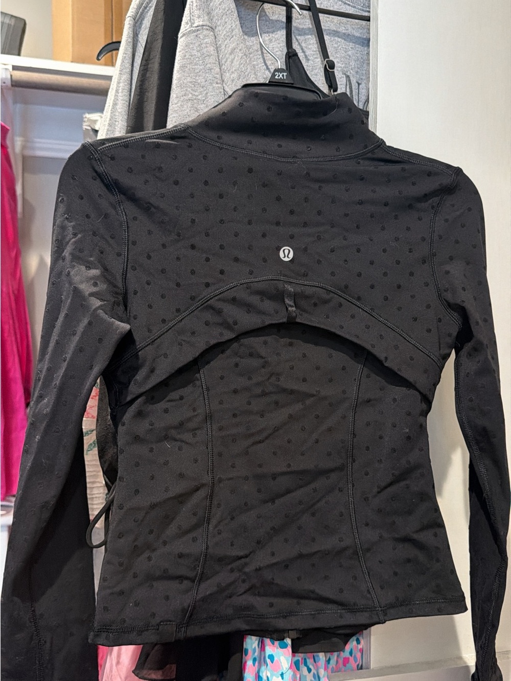 lululemon athletica Black Long Sleeve Vent Back Athletic Jacket